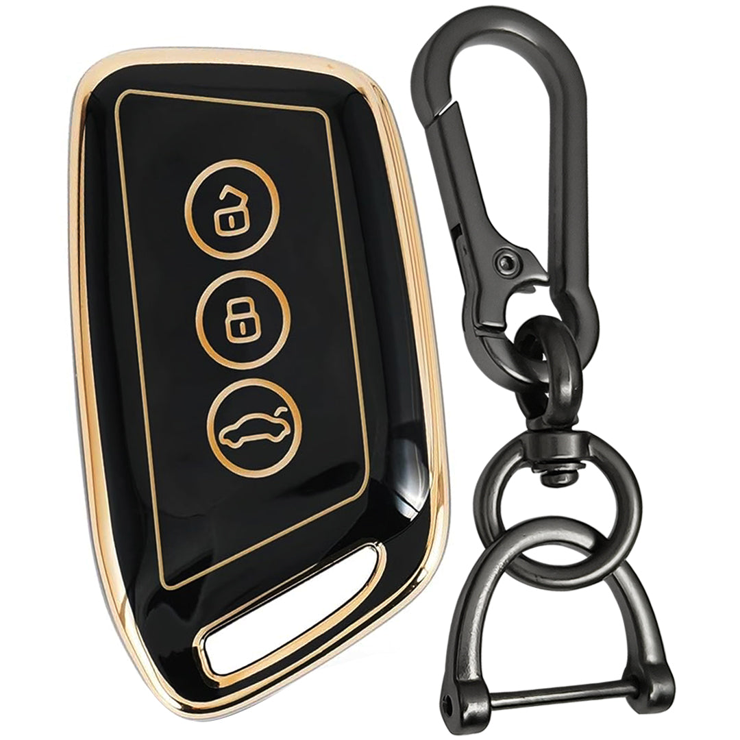 MG Gold Line TPU Key Cover with Keychain