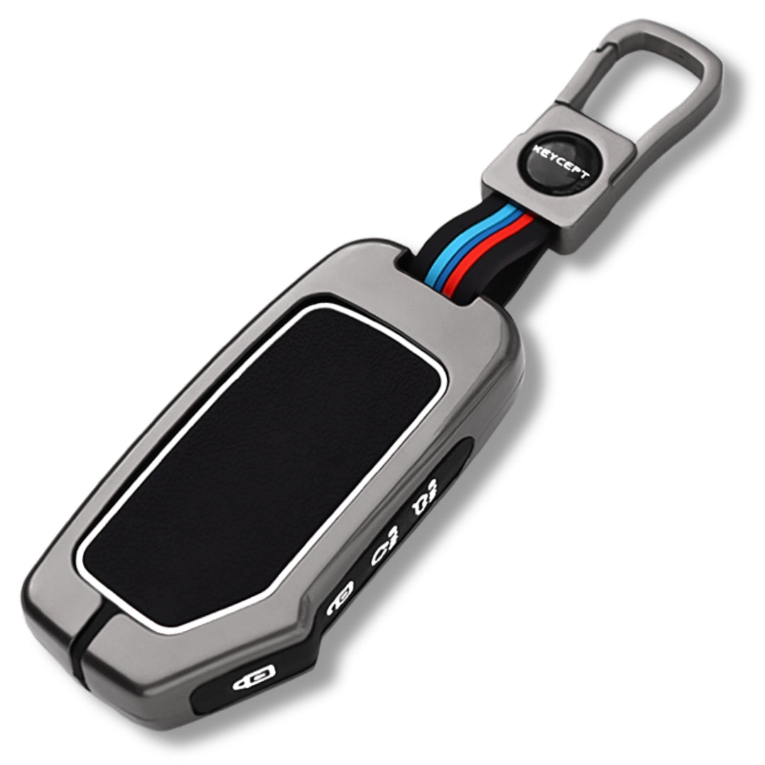 Kia Metal Alloy Key Cover with Keychain (Type M1)