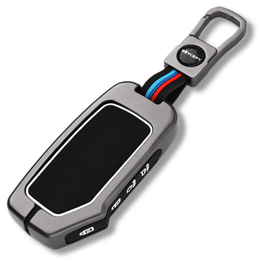 Kia Metal Alloy Key Cover with Keychain (Type M1)