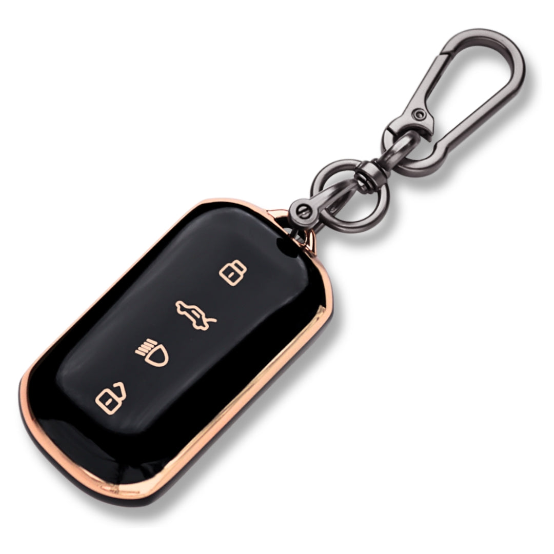 Tata Gold Line TPU Key Cover with Keychain (Type 1)