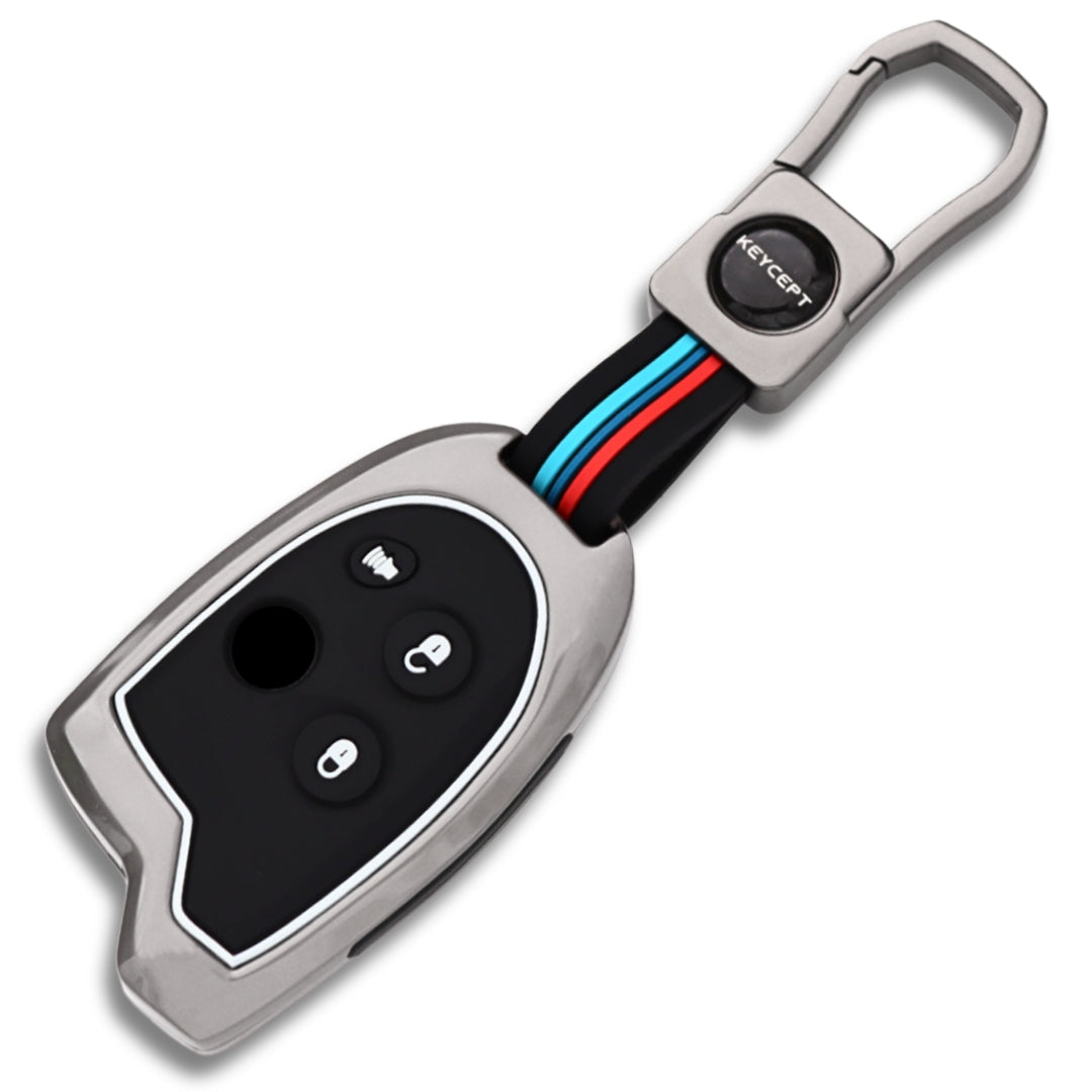 Suzuki Metal Key Cover with Keychain (Type M1).