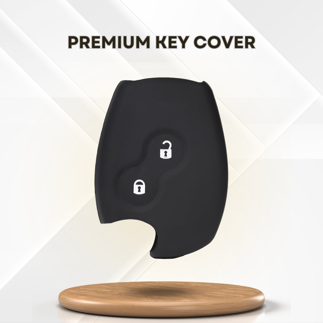 Renault/ Nissan Silicone Key Cover with Keychain (Type K2)