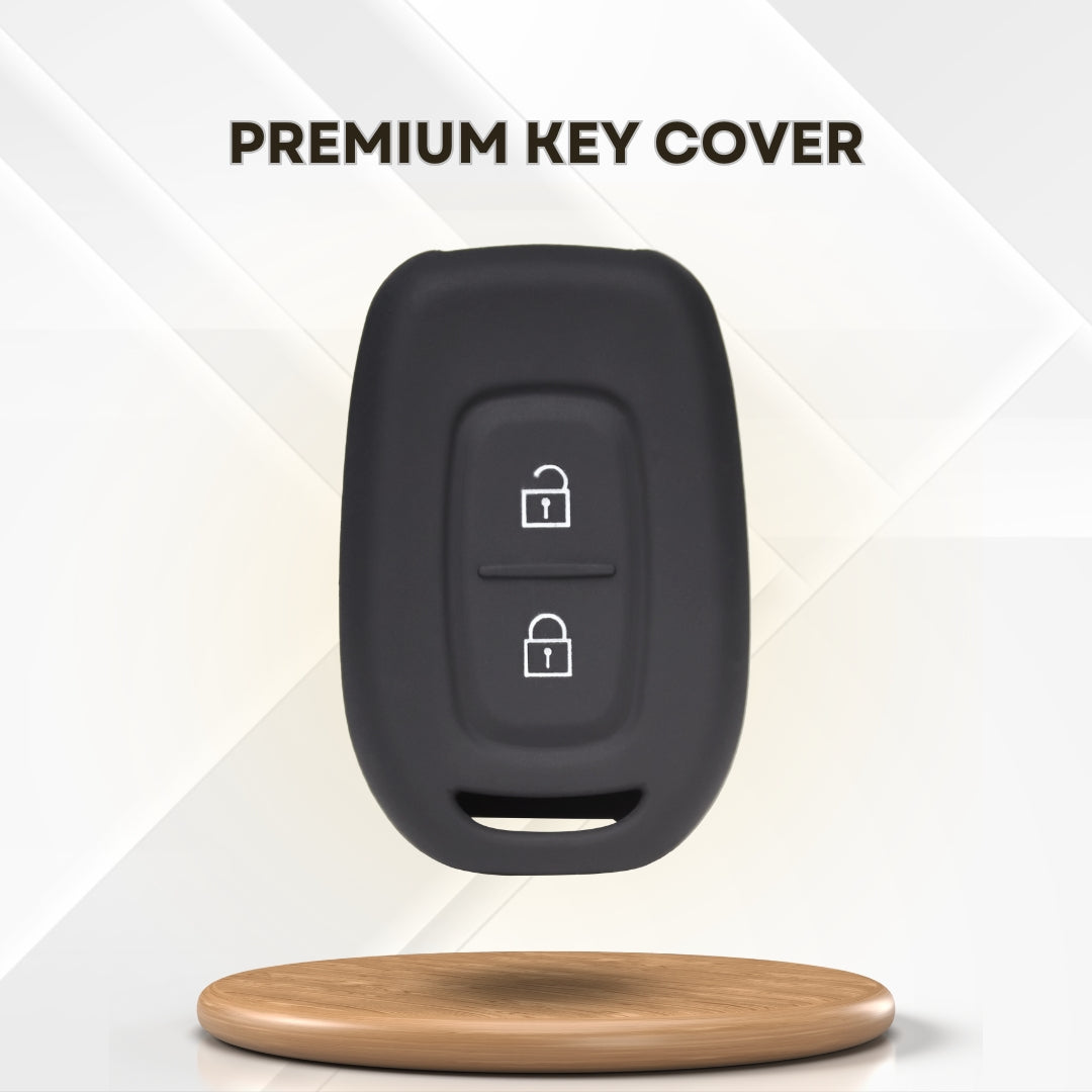 Renault Silicone Key Cover with Keychain (Type K2)