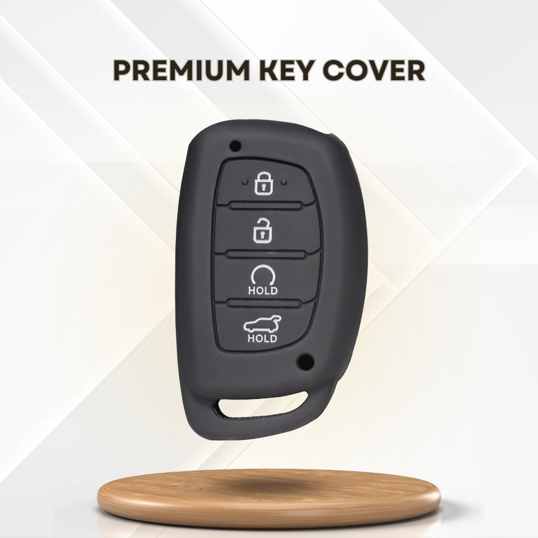 Hyundai Silicone Key Cover with keychain (Type K2)