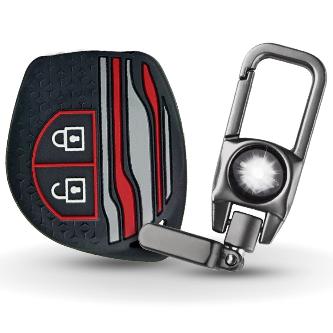 Suzuki TriStar Silicone Key Cover with Keychain (Type 8)