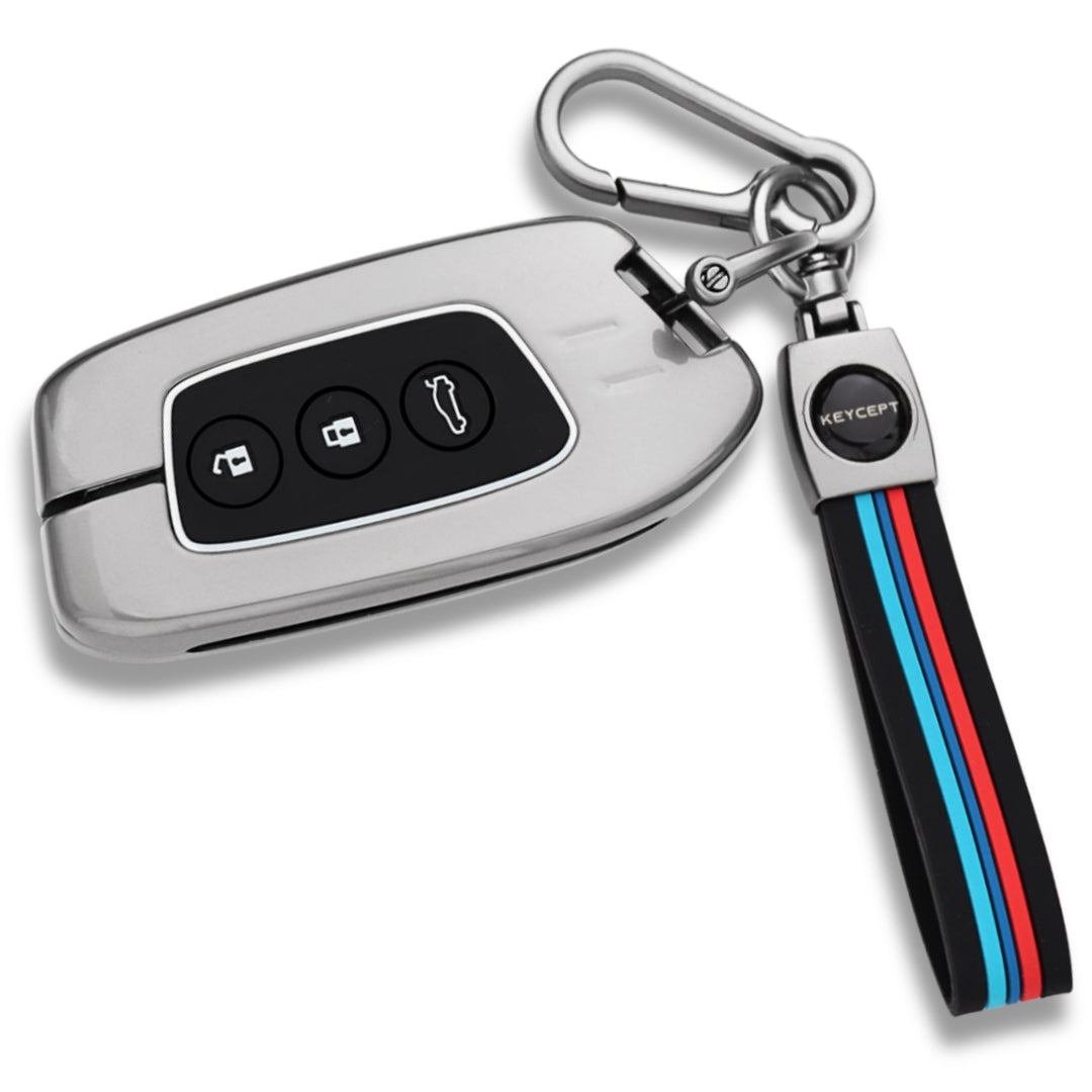 MG Metal Alloy Key Cover with Keychain (Type M2)