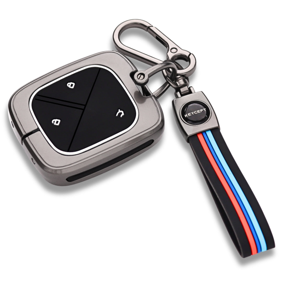 Metal Alloy Key Cover with Keychain (Type M2)