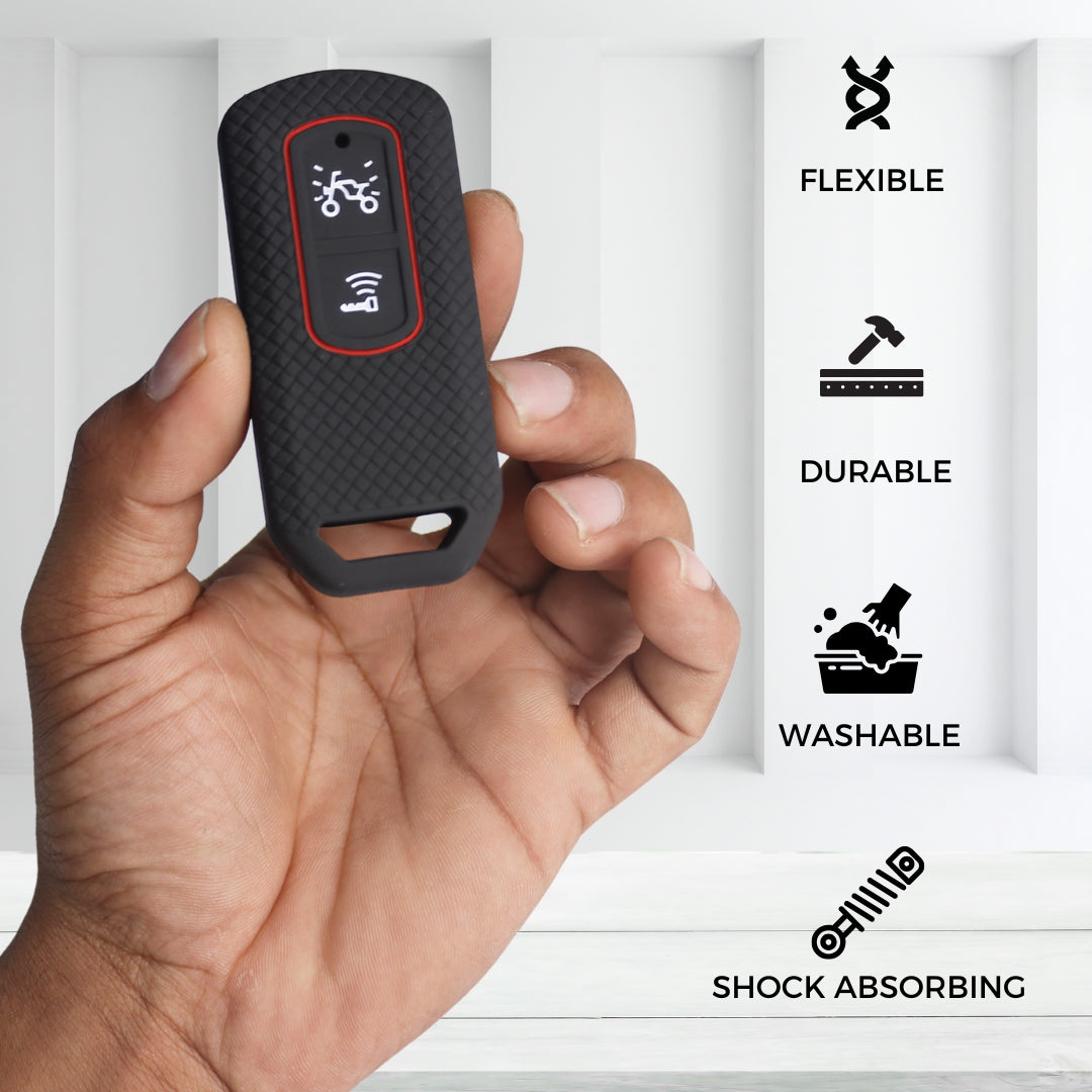 Honda Silicone Key Cover with Keychain (Type K1)