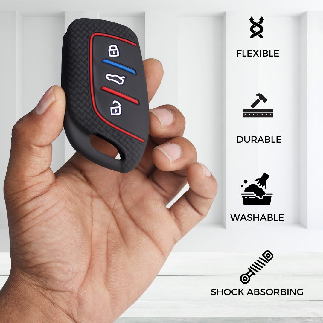 MG Silicone Key Cover with Keychain (Type K1)