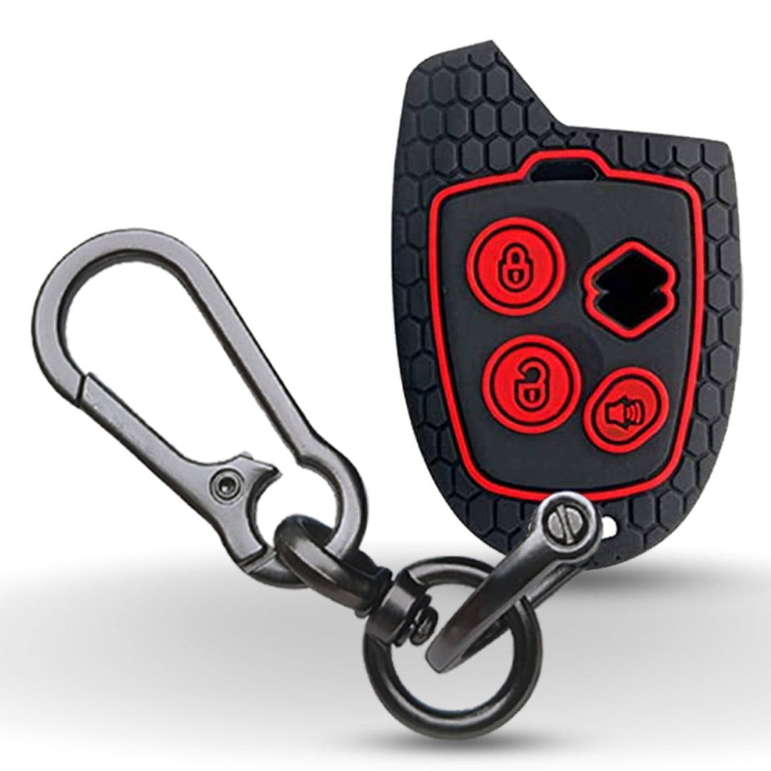 Silicone Key cover with Keychain. (Type 1)