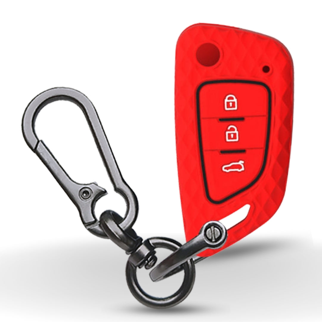 Silicone key cover for Universal models with xhorse df model universal remote flip key with keychain