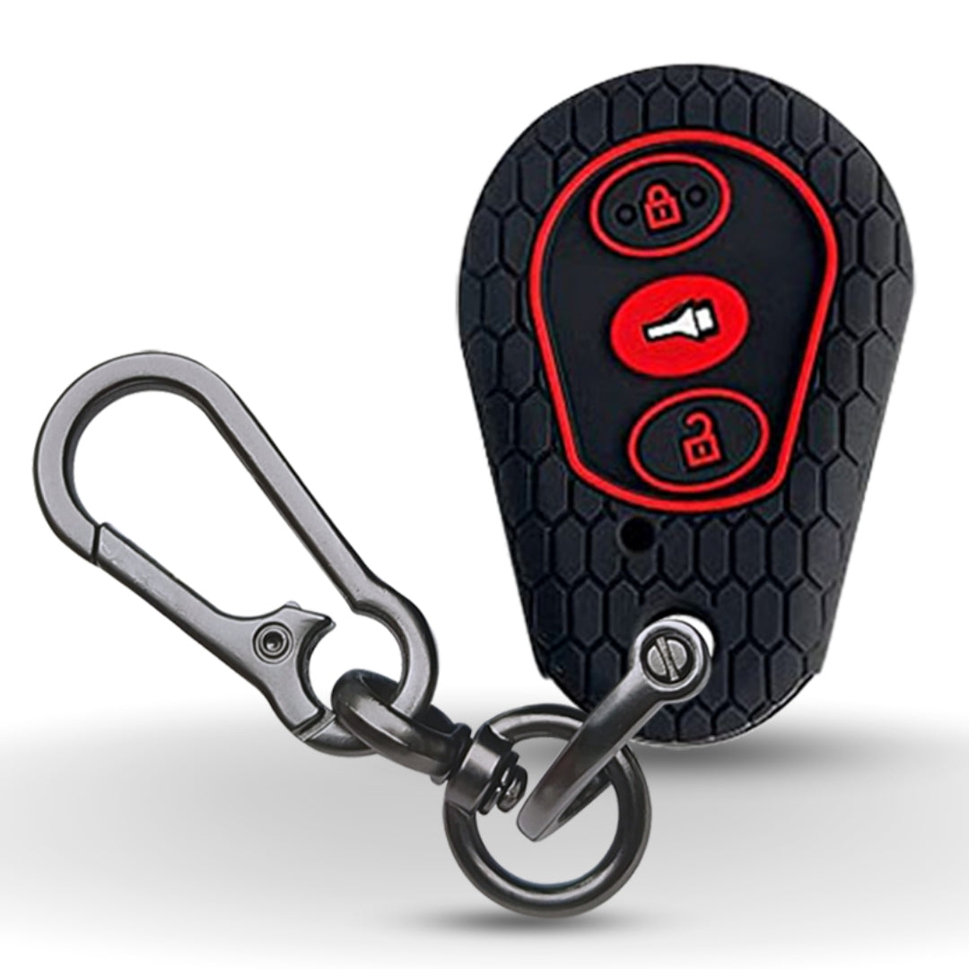Silicone Key Cover for Mahindra Scorpio With Keychain