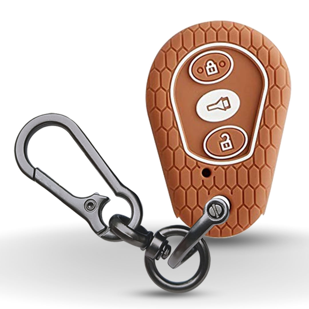 Silicone Key Cover for Mahindra Scorpio With Keychain