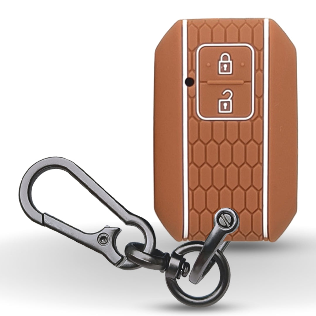 Suzuki Silicone Key Cover with Keychain