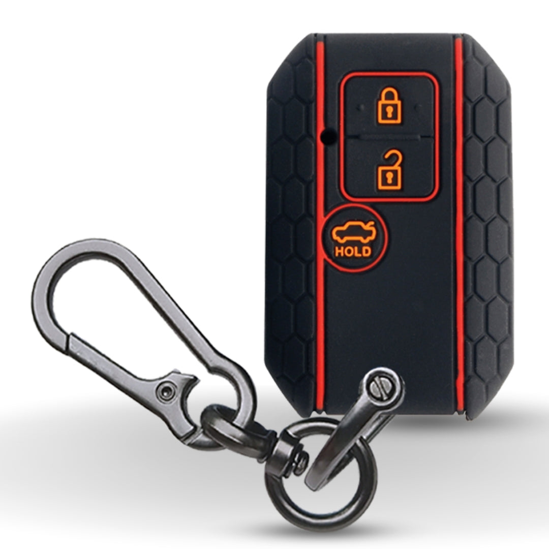 Suzuki Silicone Key Cover with Keychain