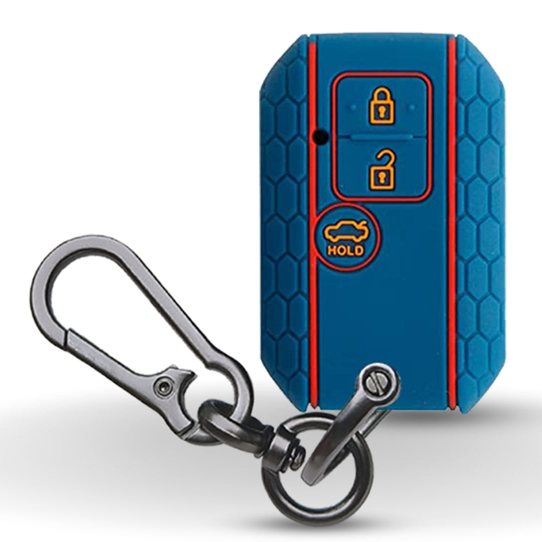 Suzuki Silicone Key Cover with Keychain