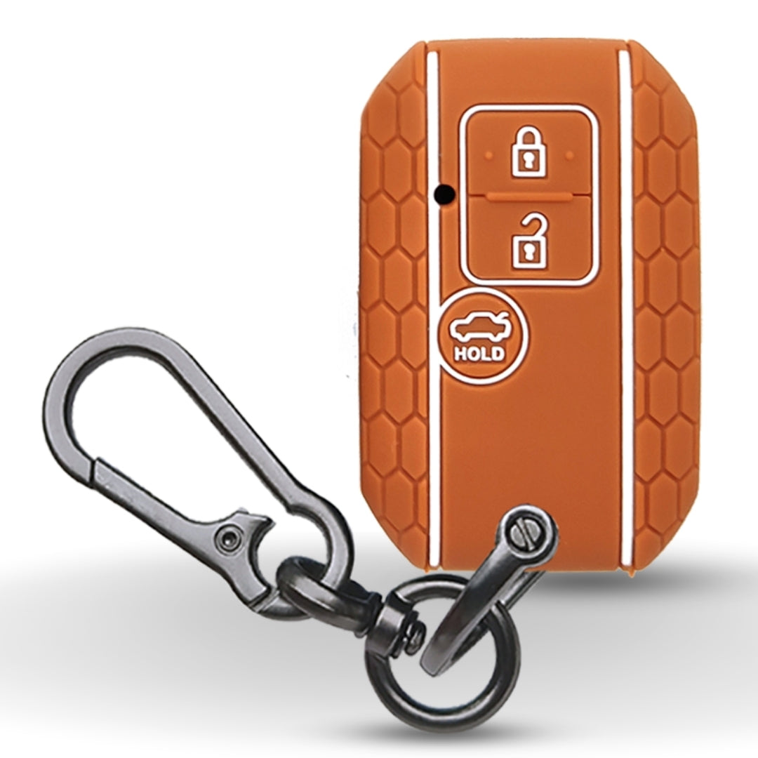 Suzuki Silicone Key Cover with Keychain