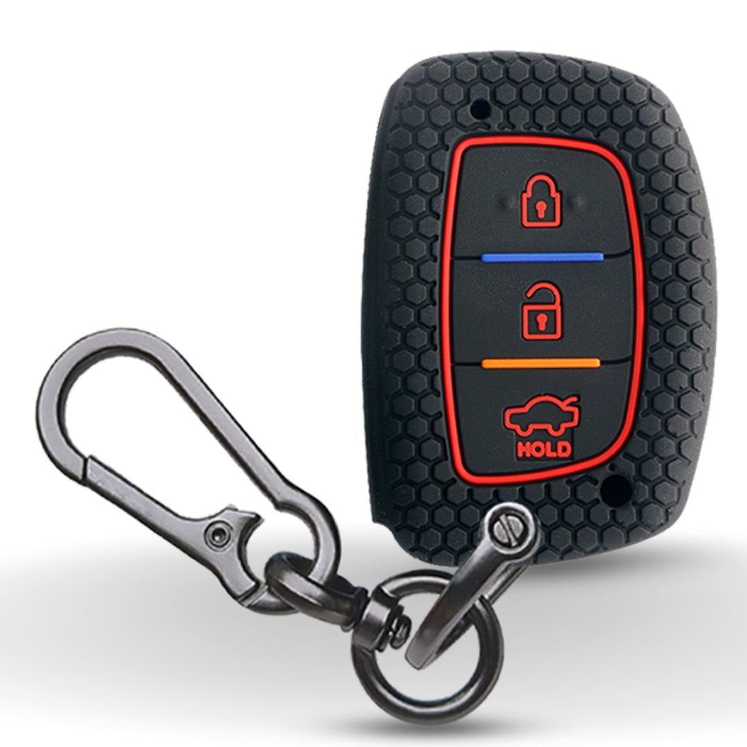 Silicone Key Cover with Keychain (Type 1)