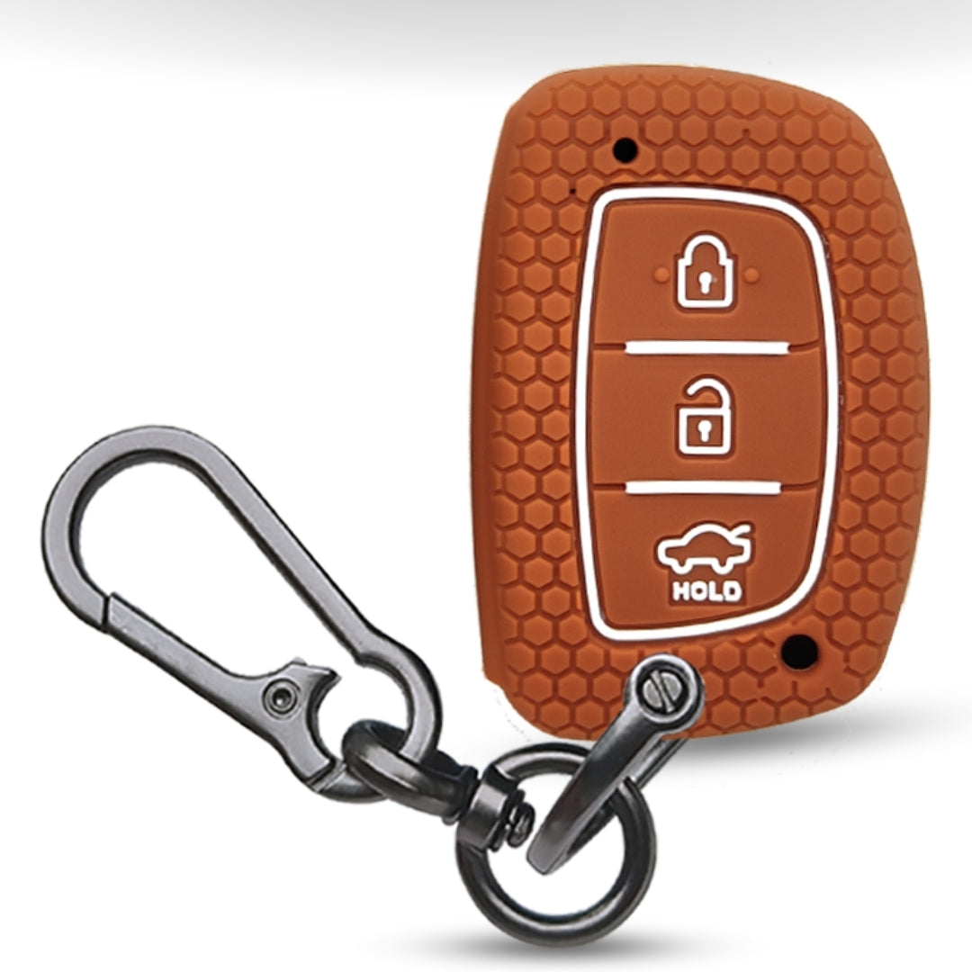 Silicone Key Cover with Keychain (Type 1)