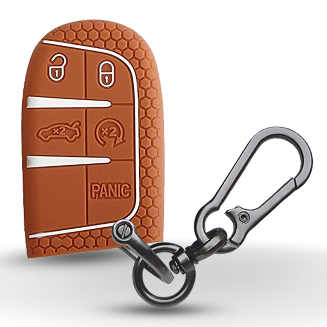 Silicone Key Cover with Keychain (Type 1)