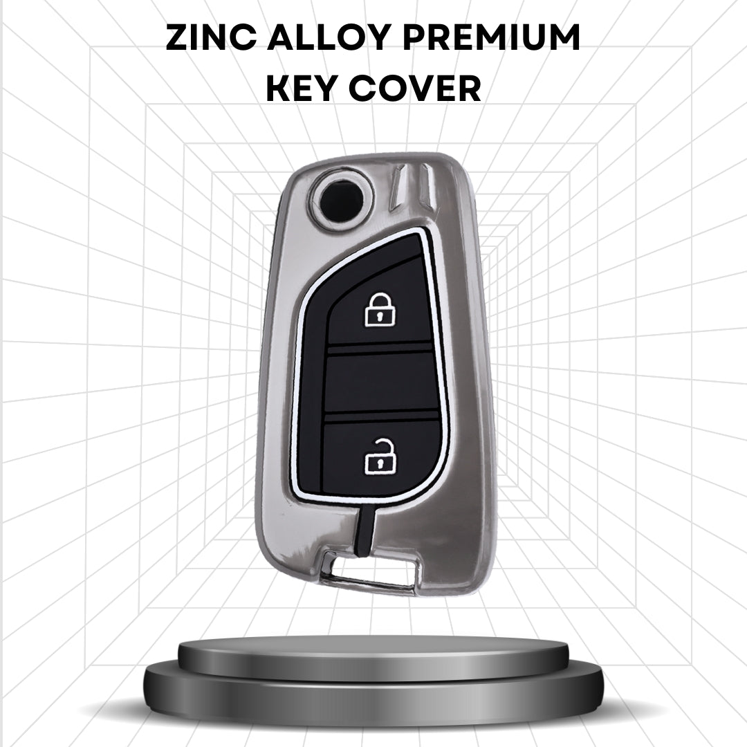 Metal Alloy Key Cover with Keychain (Type M2)