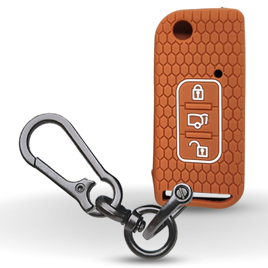 Silicone Car key Cover for Mahindra Scorpio, XUV500