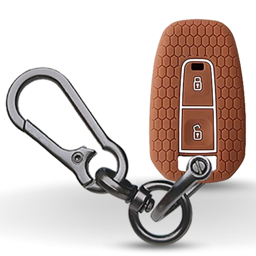 Silicone key cover for Tata Indica Vista / Indigo Manza with keychain