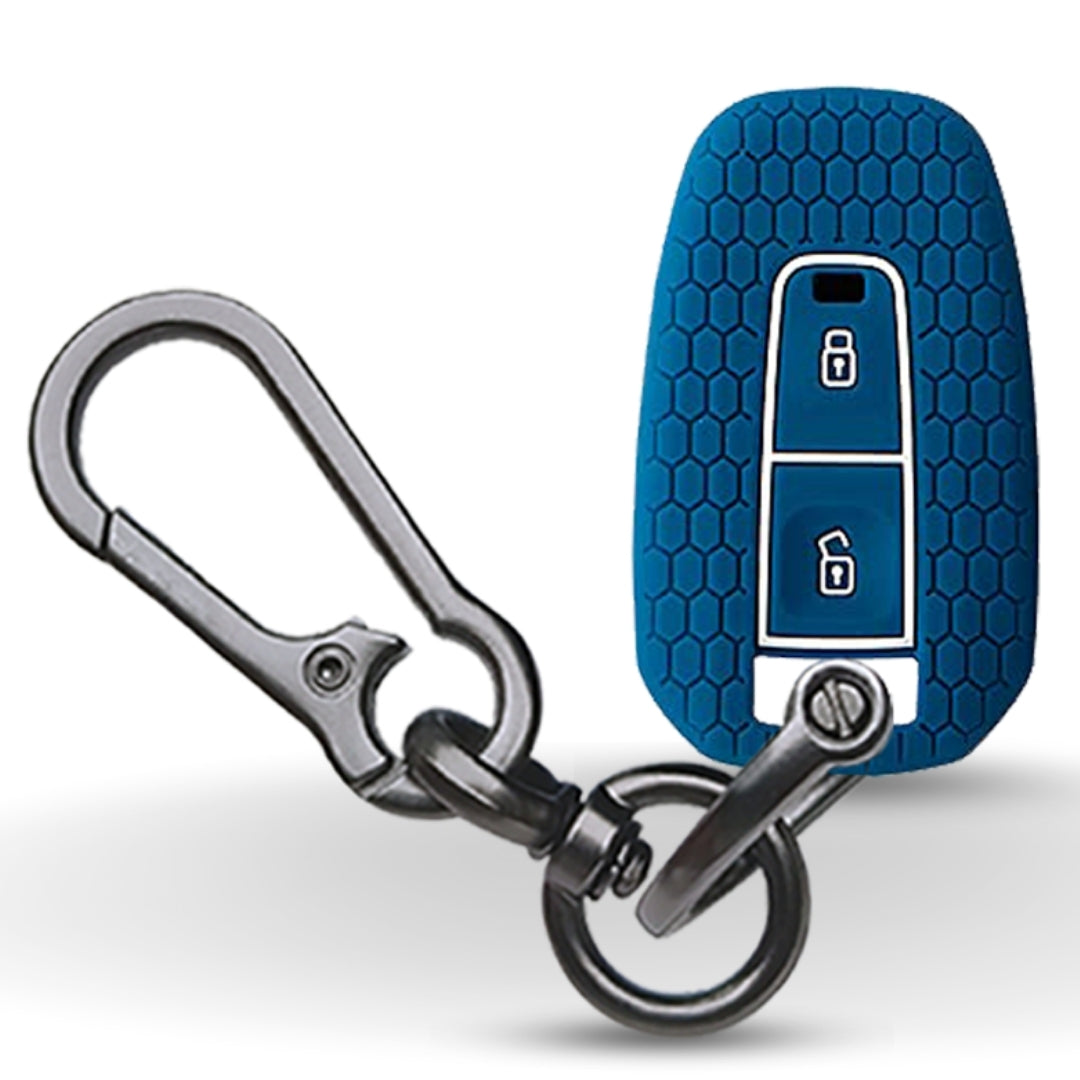 Silicone key cover for Tata Indica Vista / Indigo Manza with keychain