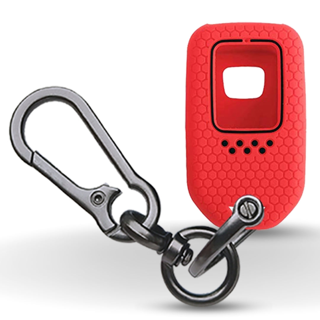 Silicone Key Cover for Honda Amaze, CR-V, WR-V, BR-V with keychain