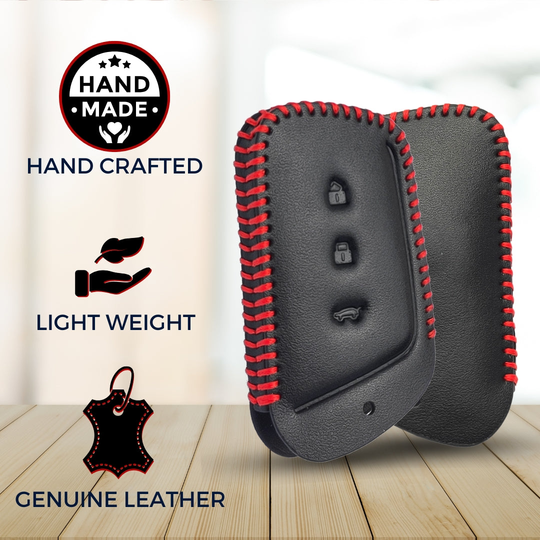 MG Classic Leather Key Cover with Keychain (Type 2)