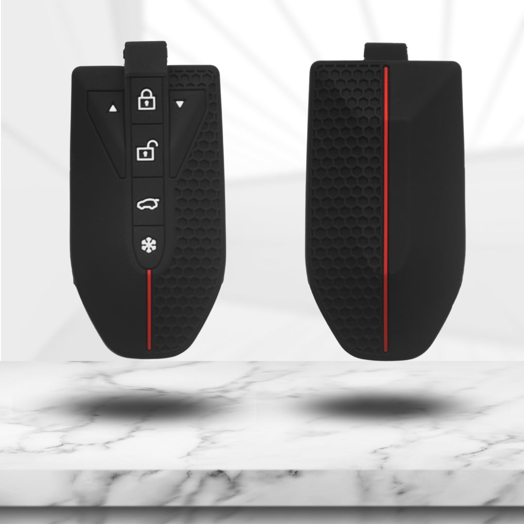 Mahindra Silicone key cover with keychain .