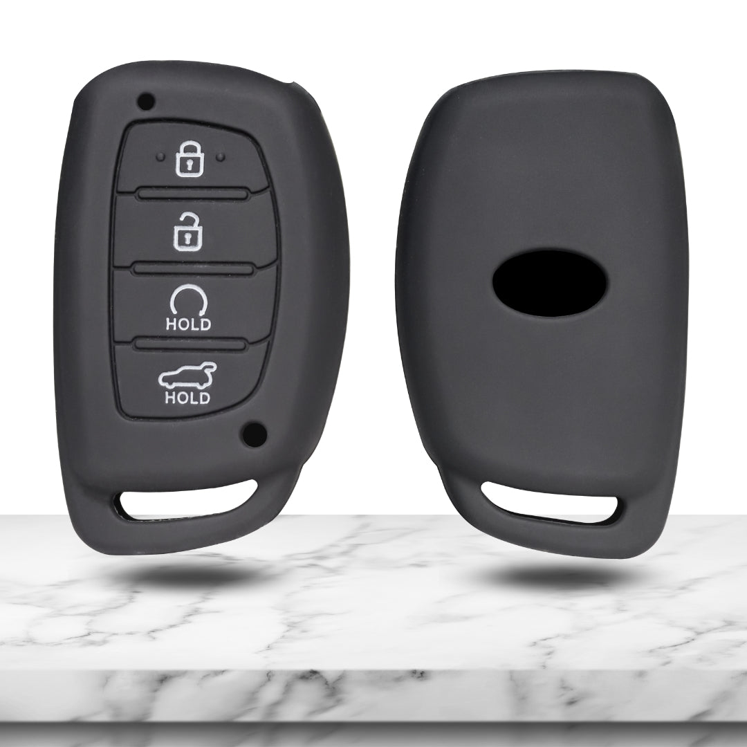 Hyundai Silicone Key Cover with keychain (Type K2)