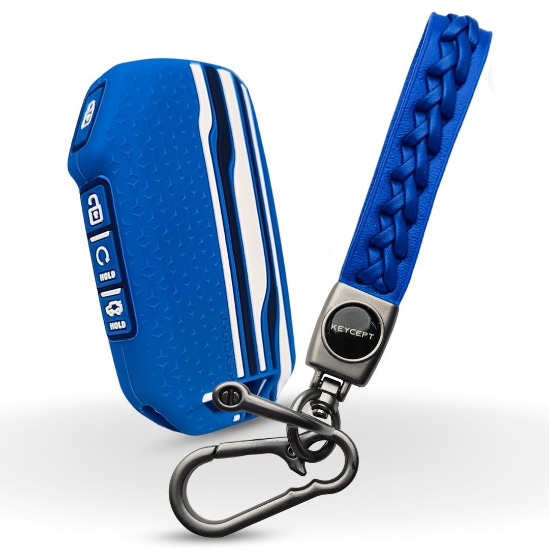 Kia TriStar Silicone Key Cover with Keychain