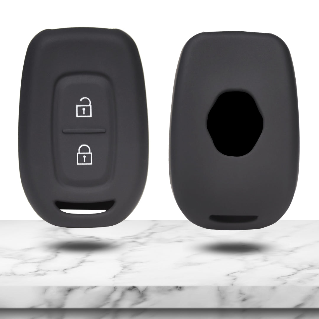 Renault Silicone Key Cover with Keychain (Type K2)