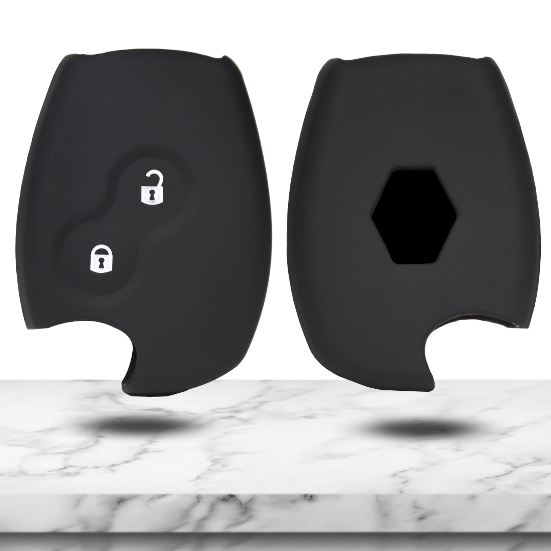 Renault/ Nissan Silicone Key Cover with Keychain (Type K1)