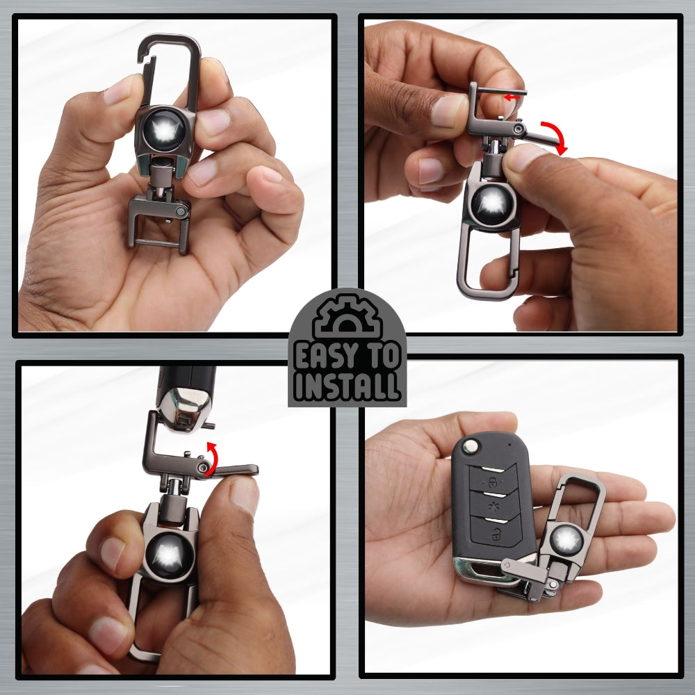Car Keychain, key holder, Car Key Ring, Keycept Keychan