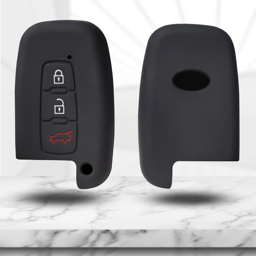Hyundai Silicone Key Cover with Keychain (Type K2)