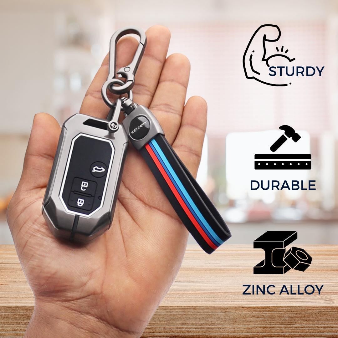 Suzuki Metal Keycover With KeyChain (Type M2).