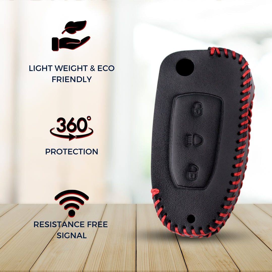 keycept classic leather tata zest safari nexon bolt storme hexa harrier safari punch tiago 3 button flip key cover