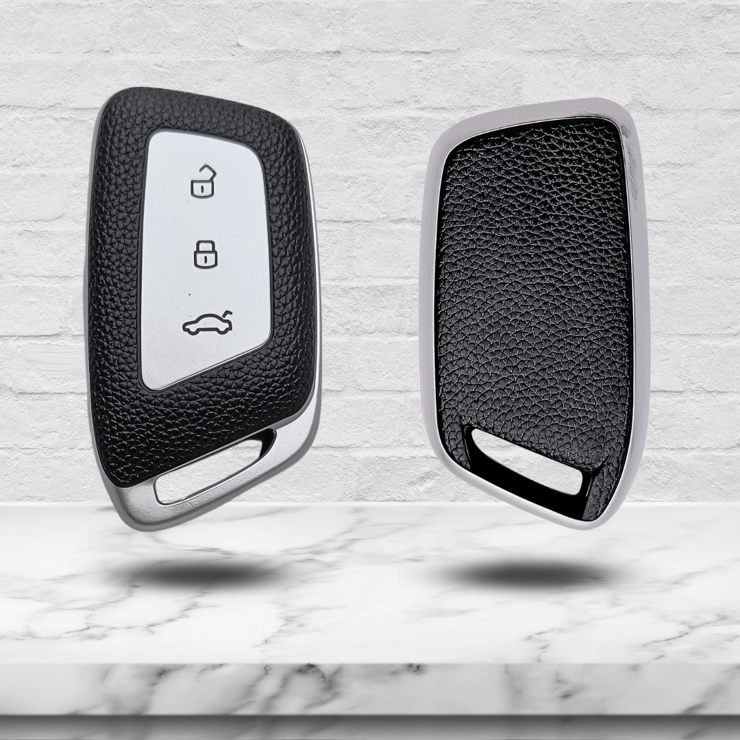 MG TPU Leather Key Cover with Keychain. (Type 2)