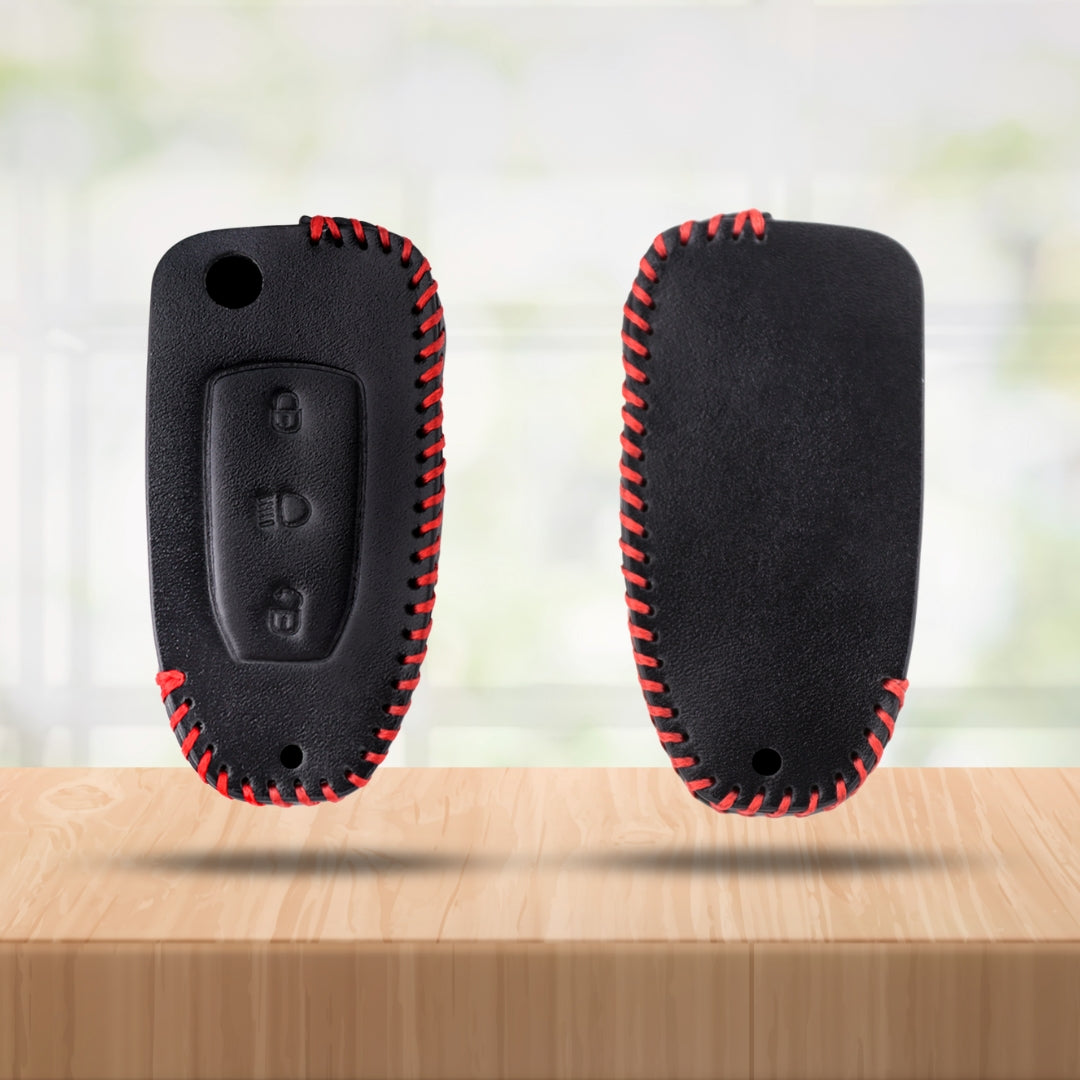 keycept classic leather tata zest safari nexon bolt storme hexa harrier safari punch tiago 3 button flip key cover