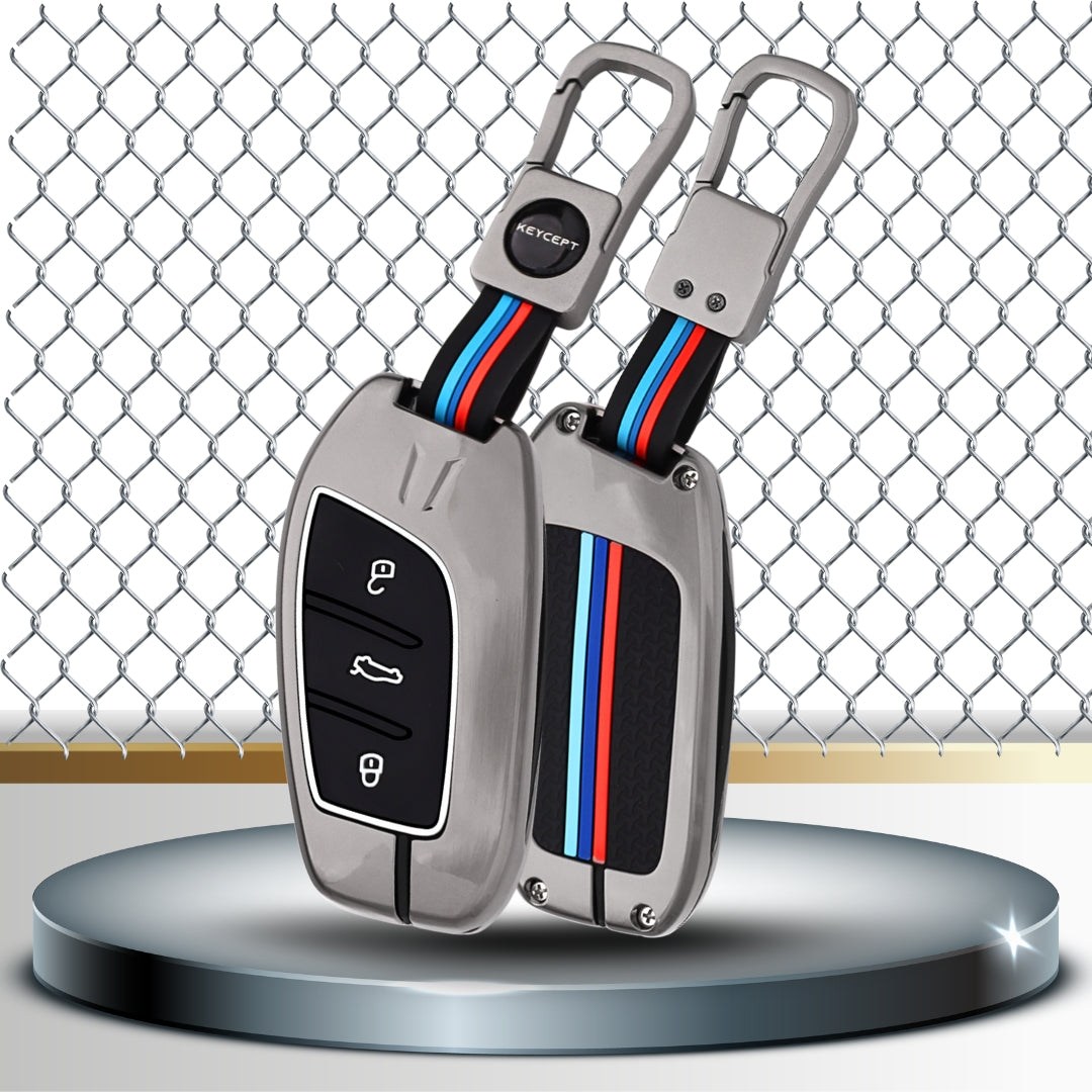 MG Metal Alloy Key Cover with Keychain (Type M1)