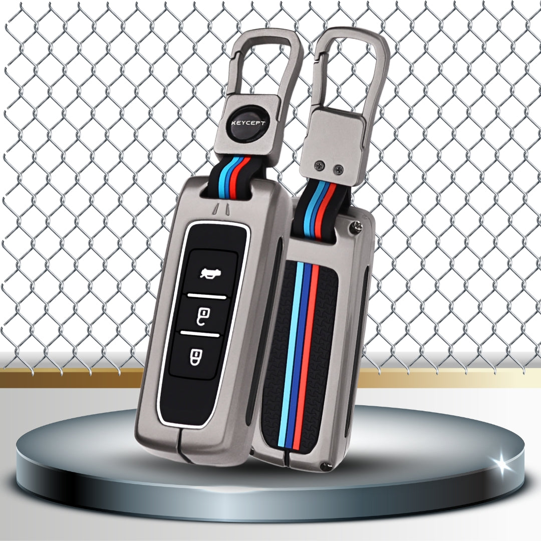 MG Metal Alloy Key Cover with Keychain (Type M1)