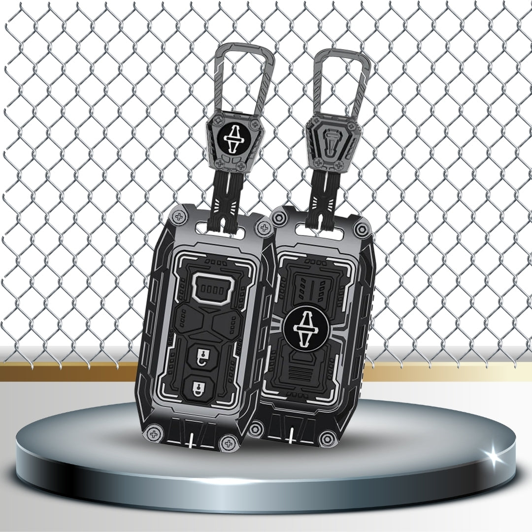 Suzuki Metal Armor Car Key Cover for with Keychain (Type M4)