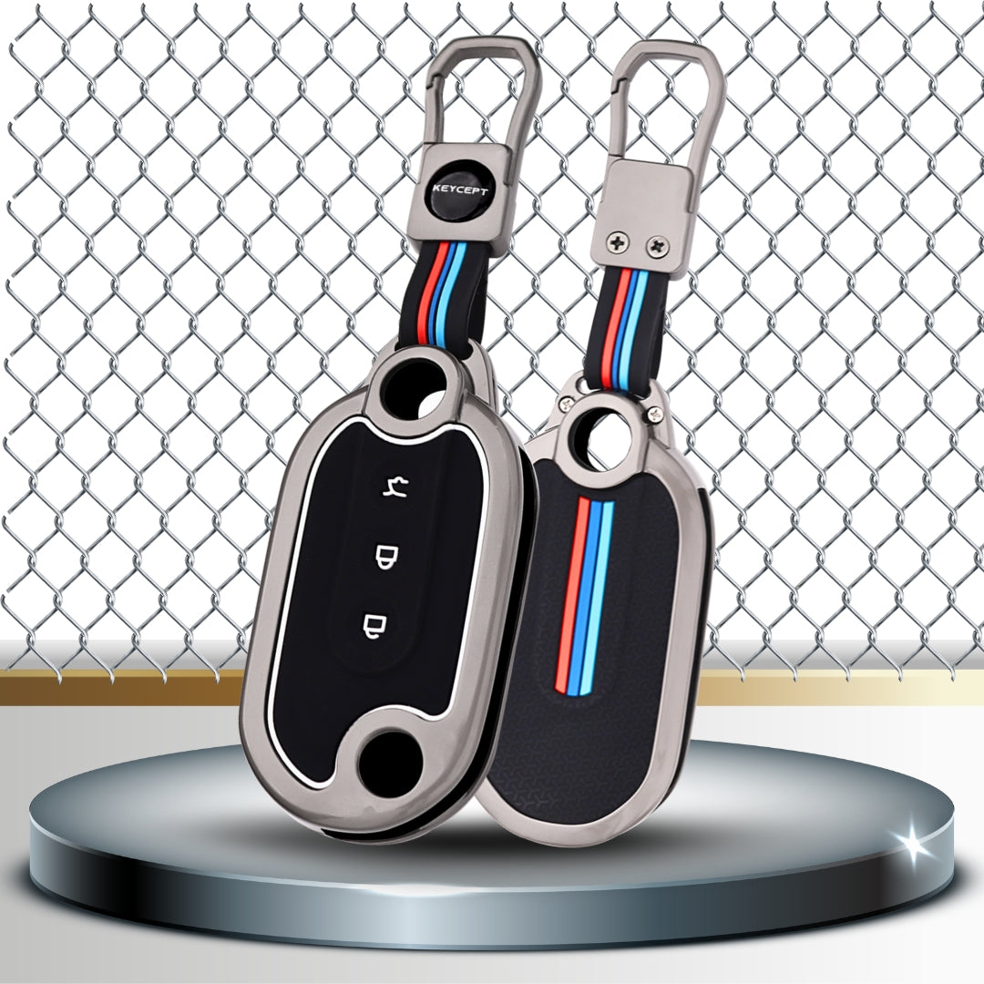 MG Metal Alloy Key Cover with Keychain (Type M1)