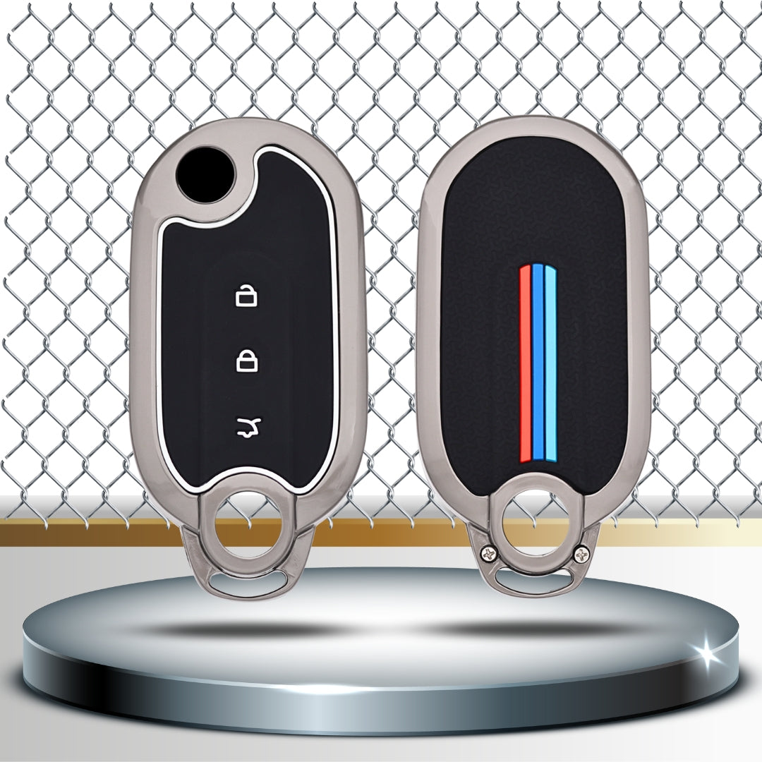 MG Metal Alloy Key Cover with Keychain (Type M2)