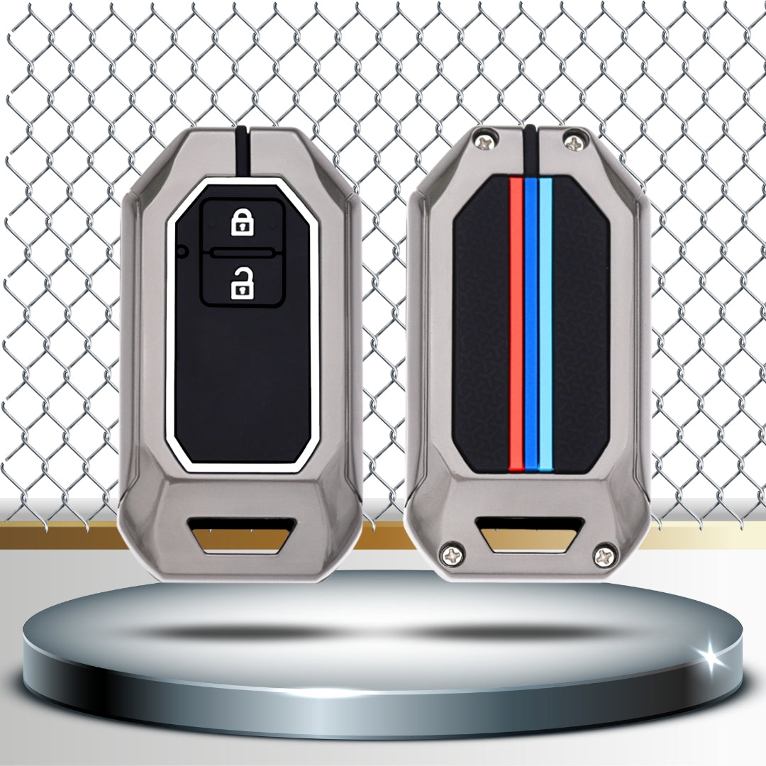 Suzuki Metal Keycover With KeyChain (Type M2)
