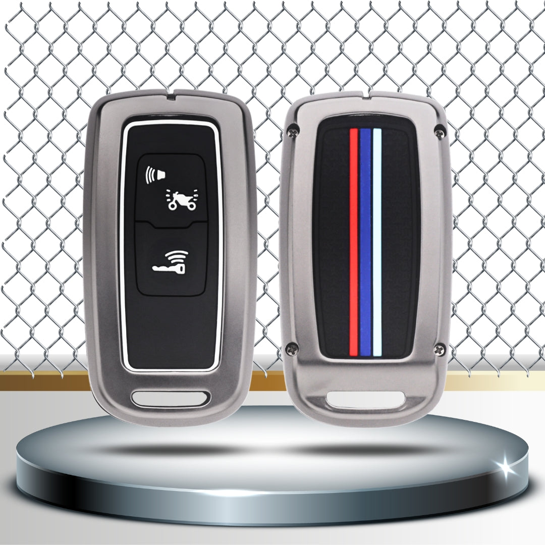 Honda Metal Key Cover with Keychain (Type M2)