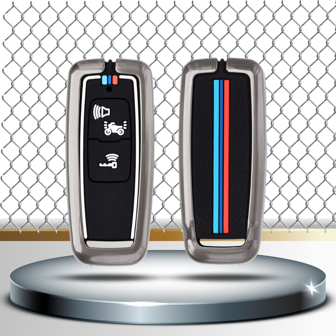 Honda Metal Key Cover with Keychain (Type M2)