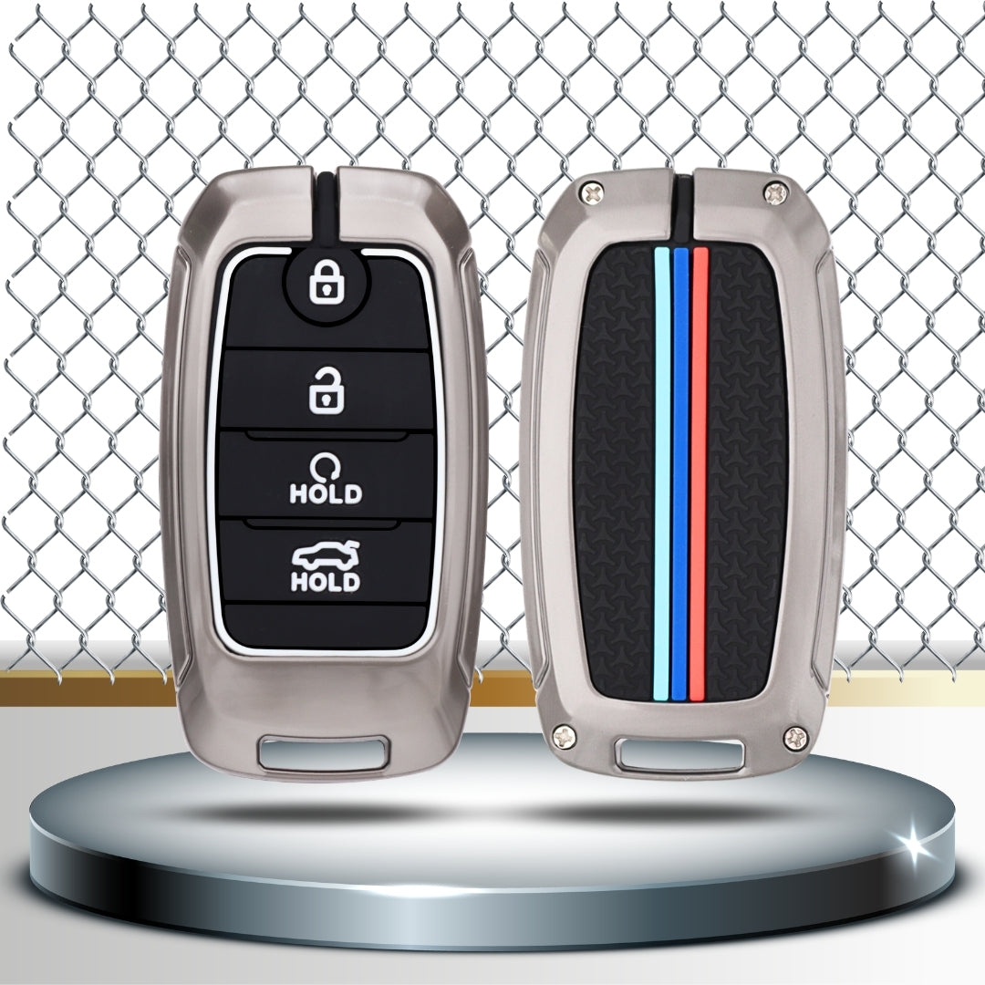 Metal Alloy Key Cover with keychain (Type M2)